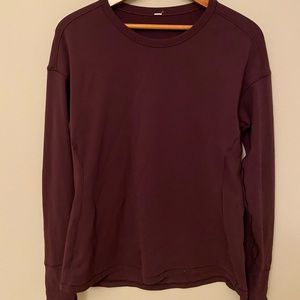 Lululemon burgundy top